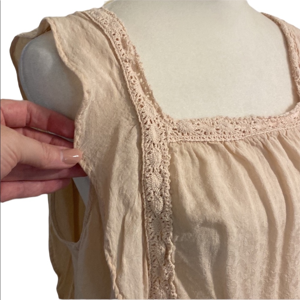 XHILARATION Ruffle Crop Tank top - Picture 4 of 8